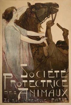 societe protectrice des animaux poster