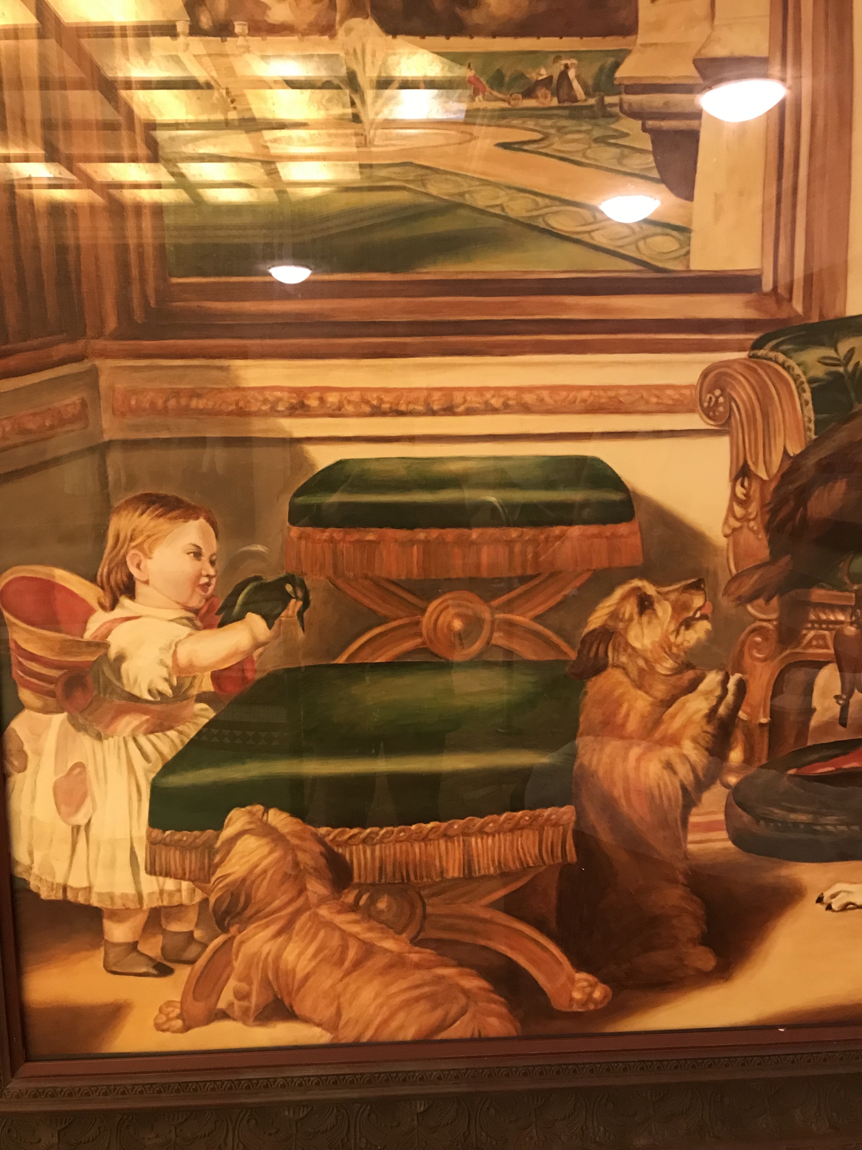 detail of image at POW hotel